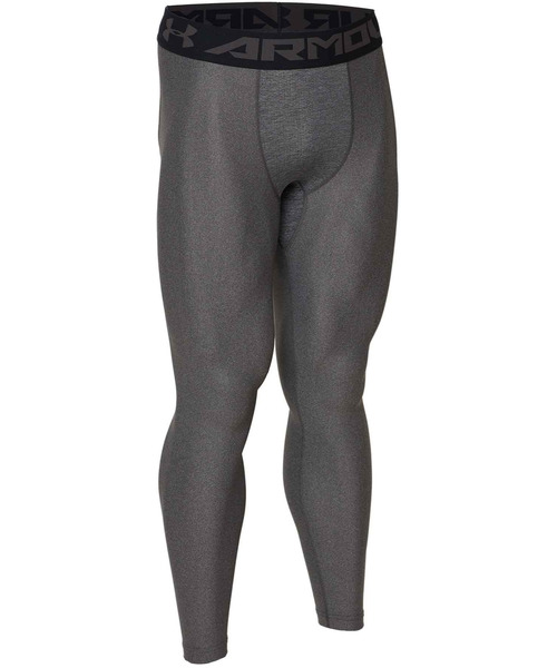 UNDER ARMOUR(アンダーアーマー)の「UAヒートギアアーマー2.0 レギンス(トレーニング/メンズ)(レギンス/スパッツ・メンズ・ブラック/チャコールグレー/ホワイト/ネイビー・LG/SM/XXL/3XL/XL/MD)」の3枚目の写真