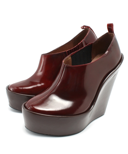 ROSE BUD（ローズバッド）の「(JEFFREY CAMPBELL FOR ROSE BUD)ジェフリー キャンベル ウエッジソール ブーティ（ブーティ・レディース・ブラック/ワイン・36/37/35/39/38）」の13枚目の写真