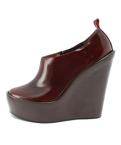 ROSE BUD（ローズバッド）の「(JEFFREY CAMPBELL FOR ROSE BUD)ジェフリー キャンベル ウエッジソール ブーティ（ブーティ・レディース・ブラック/ワイン・36/37/35/39/38）」の3枚目の写真