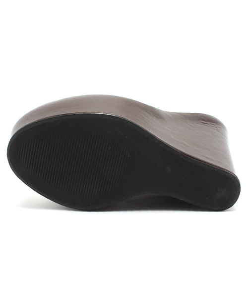 ROSE BUD（ローズバッド）の「(JEFFREY CAMPBELL FOR ROSE BUD)ジェフリー キャンベル ウエッジソール ブーティ（ブーティ・レディース・ブラック/ワイン・36/37/35/39/38）」の4枚目の写真