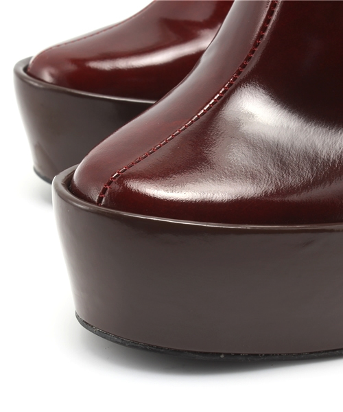 ROSE BUD（ローズバッド）の「(JEFFREY CAMPBELL FOR ROSE BUD)ジェフリー キャンベル ウエッジソール ブーティ（ブーティ・レディース・ブラック/ワイン・36/37/35/39/38）」の6枚目の写真