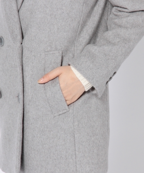 Another Edition(アナザーエディション)の「【店舗限定】ビーバーコート/ae BEAVER CT(その他アウター・レディース・ブラック/ライトグレー/ベージュ・SMALL/MEDIUM)」の16枚目の写真