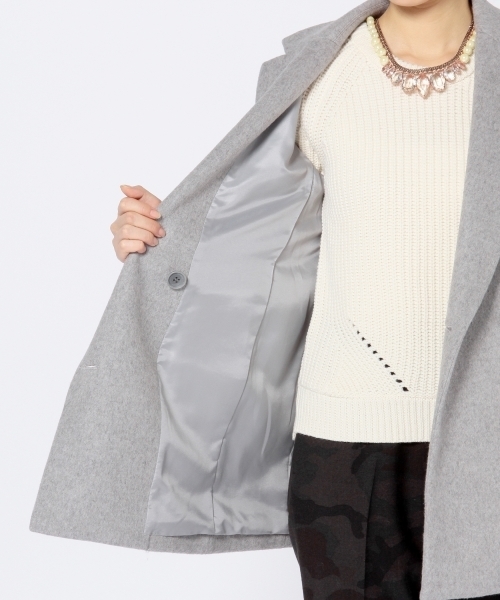 Another Edition(アナザーエディション)の「【店舗限定】ビーバーコート/ae BEAVER CT(その他アウター・レディース・ブラック/ライトグレー/ベージュ・SMALL/MEDIUM)」の7枚目の写真