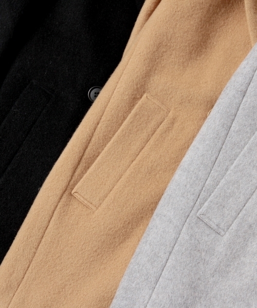 Another Edition(アナザーエディション)の「【店舗限定】ビーバーコート/ae BEAVER CT(その他アウター・レディース・ブラック/ライトグレー/ベージュ・SMALL/MEDIUM)」の8枚目の写真