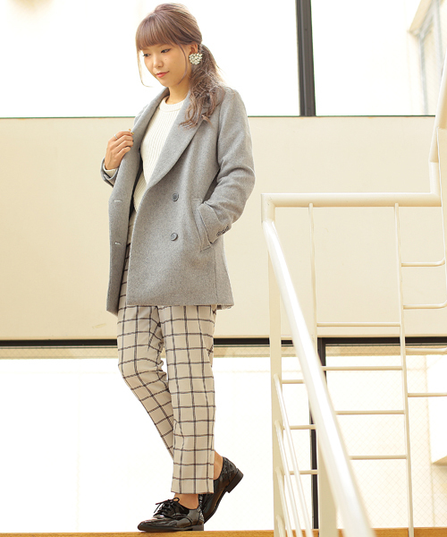 Another Edition(アナザーエディション)の「【店舗限定】ビーバーコート/ae BEAVER CT(その他アウター・レディース・ブラック/ライトグレー/ベージュ・SMALL/MEDIUM)」の10枚目の写真