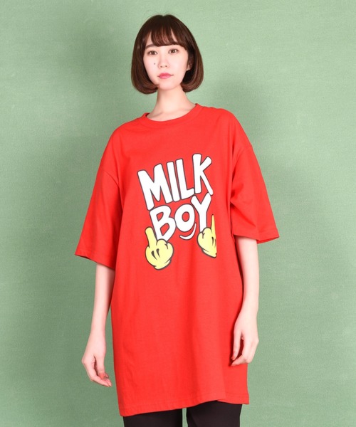 MILKBOY（ミルクボーイ）の「World Tour Tシャツ（Tシャツ/カットソー