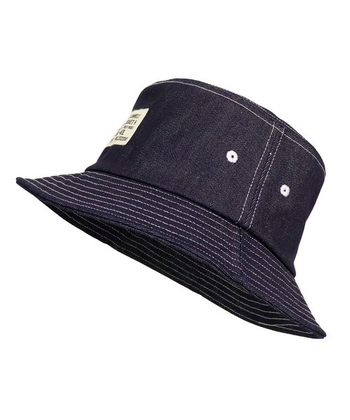 emesuelee(エメスーリー)の「ワッペン バケットハット(ハット・メンズ・ブルー系その他/グリーン系その他/ベージュ/ブラック/ホワイト系その他/ダークネイビー/ホワイト・フリー)」の7枚目の写真