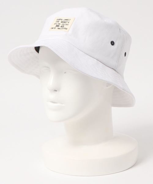 emesuelee(エメスーリー)の「ワッペン バケットハット(ハット・メンズ・ブルー系その他/グリーン系その他/ベージュ/ブラック/ホワイト系その他/ダークネイビー/ホワイト・フリー)」の15枚目の写真