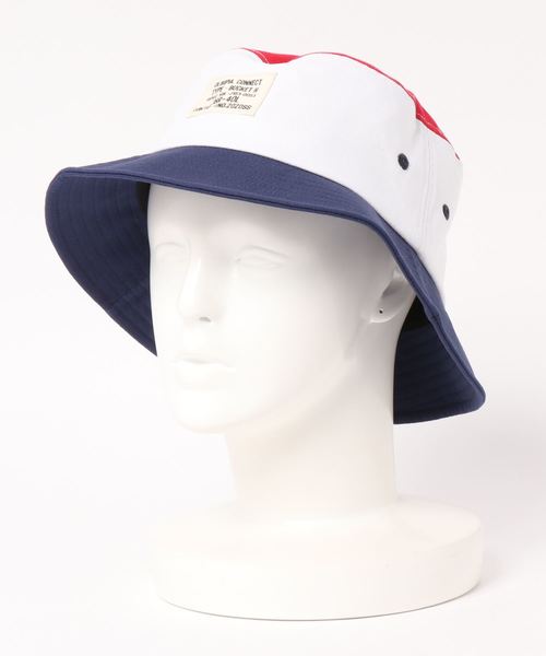 emesuelee(エメスーリー)の「ワッペン バケットハット(ハット・メンズ・ブルー系その他/グリーン系その他/ベージュ/ブラック/ホワイト系その他/ダークネイビー/ホワイト・フリー)」の14枚目の写真