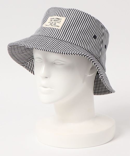 emesuelee(エメスーリー)の「ワッペン バケットハット(ハット・メンズ・ブルー系その他/グリーン系その他/ベージュ/ブラック/ホワイト系その他/ダークネイビー/ホワイト・フリー)」の13枚目の写真