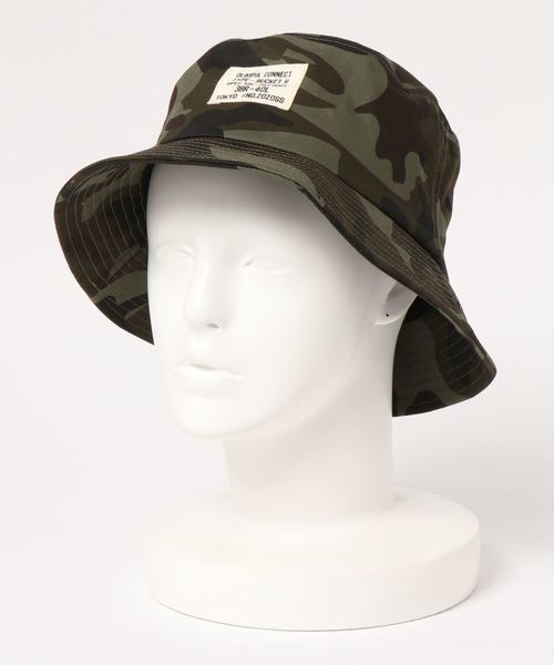 emesuelee(エメスーリー)の「ワッペン バケットハット(ハット・メンズ・ブルー系その他/グリーン系その他/ベージュ/ブラック/ホワイト系その他/ダークネイビー/ホワイト・フリー)」の12枚目の写真