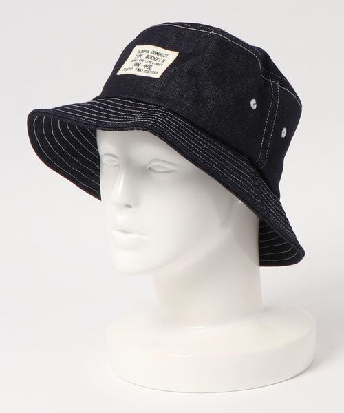 emesuelee(エメスーリー)の「ワッペン バケットハット(ハット・メンズ・ブルー系その他/グリーン系その他/ベージュ/ブラック/ホワイト系その他/ダークネイビー/ホワイト・フリー)」の10枚目の写真