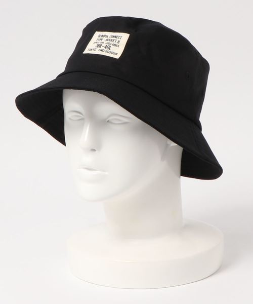 emesuelee(エメスーリー)の「ワッペン バケットハット(ハット・メンズ・ブルー系その他/グリーン系その他/ベージュ/ブラック/ホワイト系その他/ダークネイビー/ホワイト・フリー)」の9枚目の写真