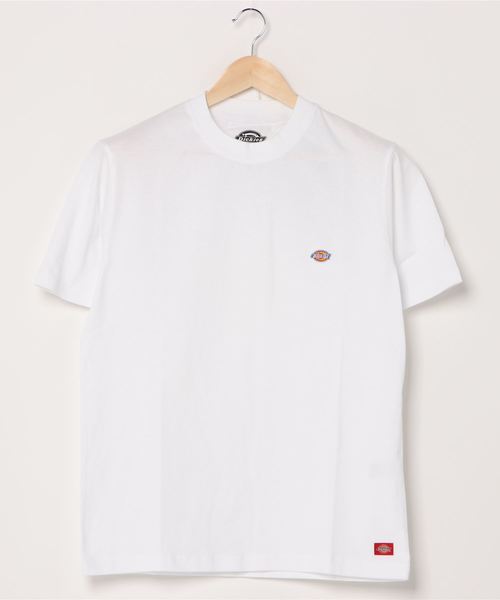 Dickies（ディッキーズ）の「【Dickies】ミニワッペン ヘビーウェイトTシャツ/無地Ｔ（Tシャツ/カットソー・メンズ・ホワイト/ブラック/ダークグリーン/ベージュ/パープル/ブラウン/グリーン/スモークピンク/ダークブルー/キャメル/サックスブルー/ブルーグリーン・M/L/XL）」の17枚目の写真