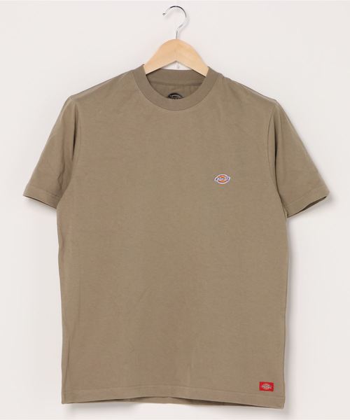 Dickies（ディッキーズ）の「【Dickies】ミニワッペン ヘビーウェイトTシャツ/無地Ｔ（Tシャツ/カットソー・メンズ・ホワイト/ブラック/ダークグリーン/ベージュ/パープル/ブラウン/グリーン/スモークピンク/ダークブルー/キャメル/サックスブルー/ブルーグリーン・M/L/XL）」の20枚目の写真