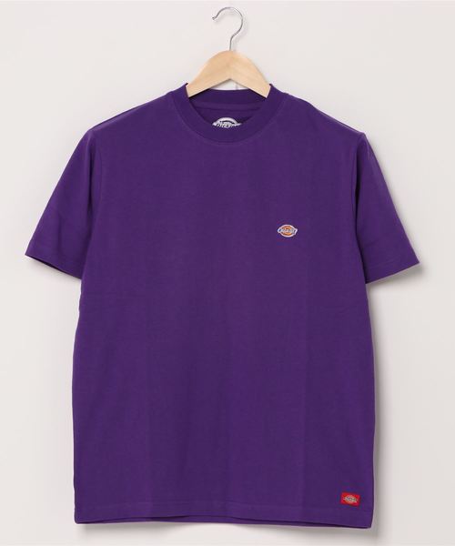 Dickies（ディッキーズ）の「【Dickies】ミニワッペン ヘビーウェイトTシャツ/無地Ｔ（Tシャツ/カットソー・メンズ・ホワイト/ブラック/ダークグリーン/ベージュ/パープル/ブラウン/グリーン/スモークピンク/ダークブルー/キャメル/サックスブルー/ブルーグリーン・M/L/XL）」の22枚目の写真