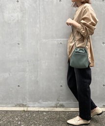 prose verse | エコレザー巾着ショルダーバッグ(トートバッグ)