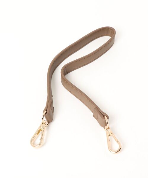 Alluge（アルージュ）の「ハーフムーンショルダーバッグ（ショルダーバッグ・レディース・ブラウン・FREE）」の9枚目の写真