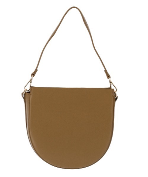 Alluge（アルージュ）の「ハーフムーンショルダーバッグ（ショルダーバッグ・レディース・ブラウン・FREE）」の4枚目の写真