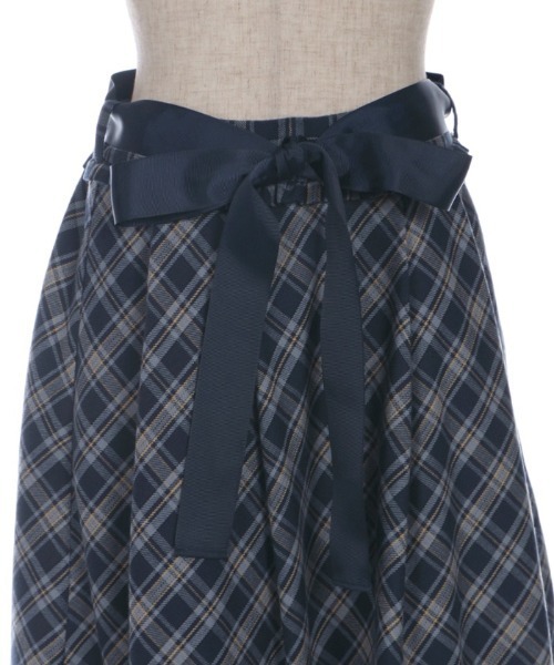 axes femme（アクシーズファム）の「タータンチェックスカート