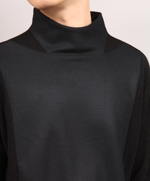 ato(アトウ)の「MILAN RIB JERSEY(Tシャツ/カットソー・メンズ・ネイビー/ブラック/チャコールグレー・46/48)」の3枚目の写真