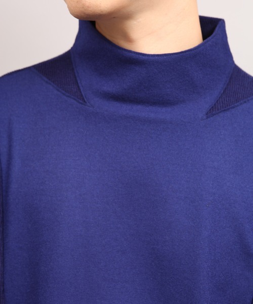 ato(アトウ)の「MILAN RIB JERSEY(Tシャツ/カットソー・メンズ・ネイビー/ブラック/チャコールグレー・46/48)」の17枚目の写真
