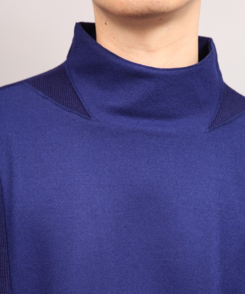 ato(アトウ)の「MILAN RIB JERSEY(Tシャツ/カットソー・メンズ・ネイビー/ブラック/チャコールグレー・46/48)」の18枚目の写真