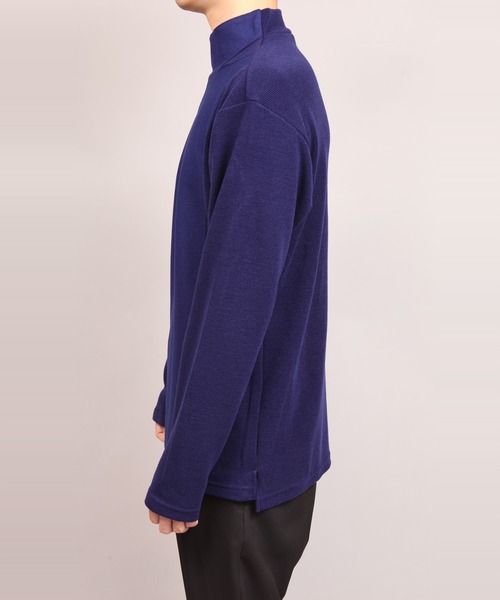 ato(アトウ)の「MILAN RIB JERSEY(Tシャツ/カットソー・メンズ・ネイビー/ブラック/チャコールグレー・46/48)」の20枚目の写真
