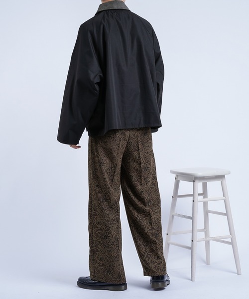 kutir（クティール）の「ペイズリー柄センタープレススラックス（その他パンツ・メンズ・ダークブラウン/ネイビー・SMALL/MEDIUM/LARGE）」の20枚目の写真