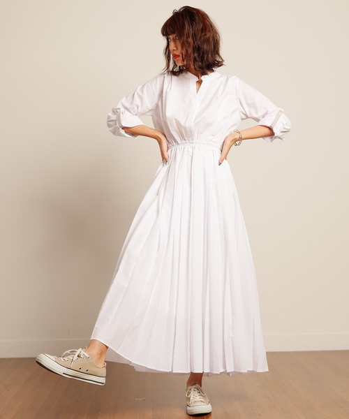 LADYMADE（レディメイド）の「ターンバックプリーツシャツワンピース 
