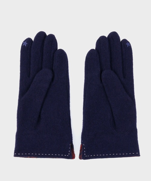 Psycho Bunny（サイコバニー）の「ニットジャージ グローブ（手袋