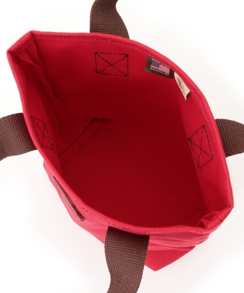 DULUTH PACK（ダルースパック）の「DULUTH PACK / MINI TOTE（トートバッグ・レディース・レッド/ネイビー・ONE SIZE）」の15枚目の写真