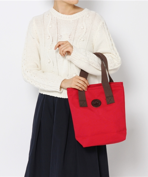 DULUTH PACK（ダルースパック）の「DULUTH PACK / MINI TOTE（トートバッグ・レディース・レッド/ネイビー・ONE SIZE）」の5枚目の写真