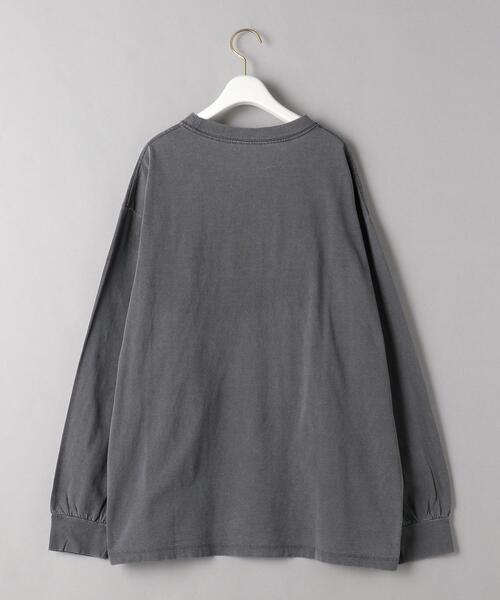 BEAUTY&YOUTH UNITED ARROWS（ビューティーアンドユースユナイテッドアローズ）の「BY ロゴプリントロングスリーブTシャツ（Tシャツ/カットソー・レディース・オフホワイト/ダークグレー・FREE）」の13枚目の写真