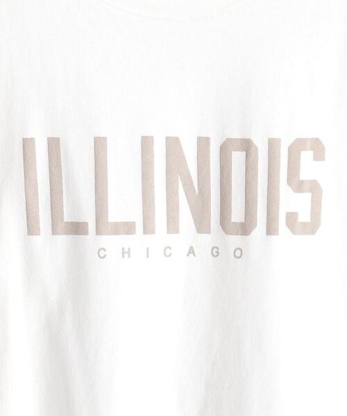 BEAUTY&YOUTH UNITED ARROWS（ビューティーアンドユースユナイテッドアローズ）の「BY ロゴプリントロングスリーブTシャツ（Tシャツ/カットソー・レディース・オフホワイト/ダークグレー・FREE）」の8枚目の写真