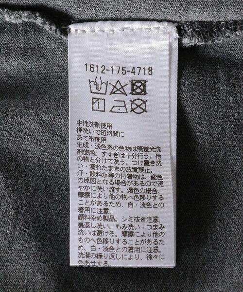 BEAUTY&YOUTH UNITED ARROWS（ビューティーアンドユースユナイテッドアローズ）の「BY ロゴプリントロングスリーブTシャツ（Tシャツ/カットソー・レディース・オフホワイト/ダークグレー・FREE）」の9枚目の写真