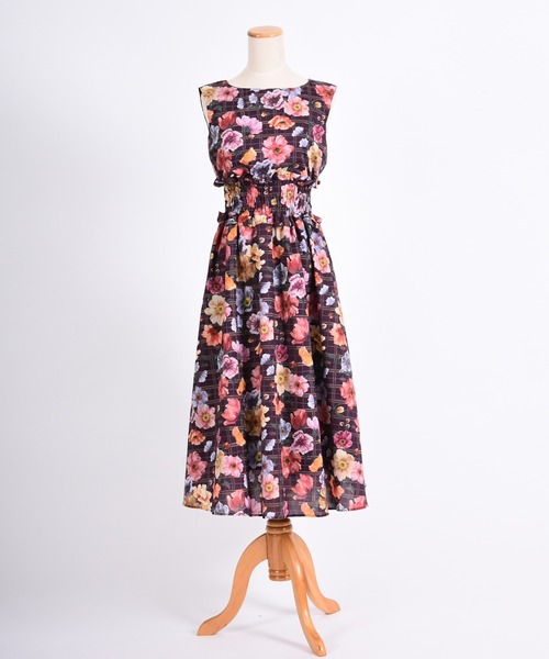 お買い求めしやすい価格 セール Picnic リバティ シャーリングワンピース ワンピース Dear 海外輸入 Paulforrestco Com