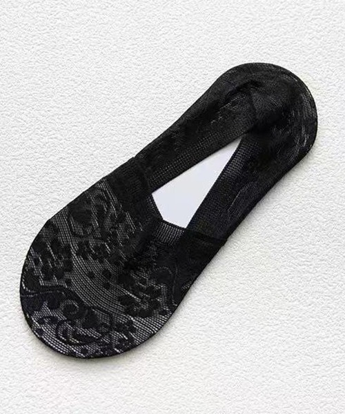 Lace Ladies(レースレディース)の「脱げない滑り止め付きフットカバー ソックス(ソックス/靴下・レディース・ベージュ/グレー/ブラック・FREE)」の14枚目の写真