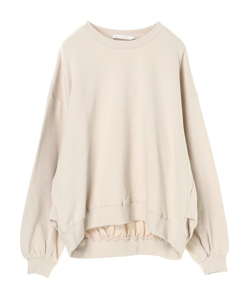 AMERICAN HOLIC（アメリカンホリック）の「ドロップショルダー裏毛プルオーバー ＊●（スウェット・レディース・チャコールグレー/オフホワイト/ミント/ラベンダー/ライトベージュ・MEDIUM/LARGE）」の9枚目の写真