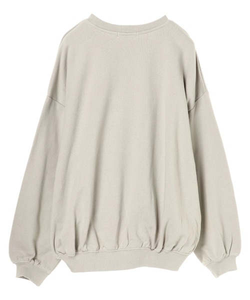 AMERICAN HOLIC（アメリカンホリック）の「ドロップショルダー裏毛プルオーバー ＊●（スウェット・レディース・チャコールグレー/オフホワイト/ミント/ラベンダー/ライトベージュ・MEDIUM/LARGE）」の18枚目の写真