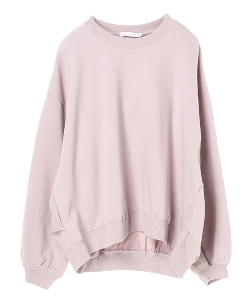 AMERICAN HOLIC（アメリカンホリック）の「ドロップショルダー裏毛プルオーバー ＊●（スウェット・レディース・チャコールグレー/オフホワイト/ミント/ラベンダー/ライトベージュ・MEDIUM/LARGE）」の11枚目の写真