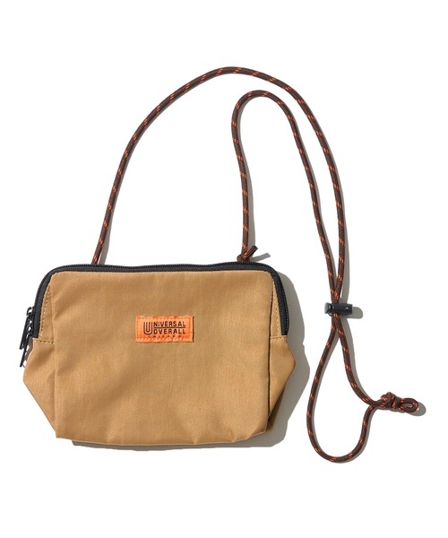 UNIVERSAL OVERALL(ユニバーサルオーバーオール)の「【UNIVERSAL OVERALL】デルタサコッチ(ショルダーバッグ・メンズ・カーキ/ブラック/ベージュ/グリーン/その他/グレイッシュブルー/チャコールグレー/アイボリー/オレンジ/ネイビー/ライトグリーン・FREE)」の3枚目の写真