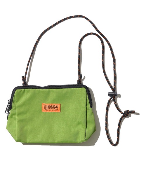 UNIVERSAL OVERALL(ユニバーサルオーバーオール)の「【UNIVERSAL OVERALL】デルタサコッチ(ショルダーバッグ・メンズ・カーキ/ブラック/ベージュ/グリーン/その他/グレイッシュブルー/チャコールグレー/アイボリー/オレンジ/ネイビー/ライトグリーン・FREE)」の7枚目の写真