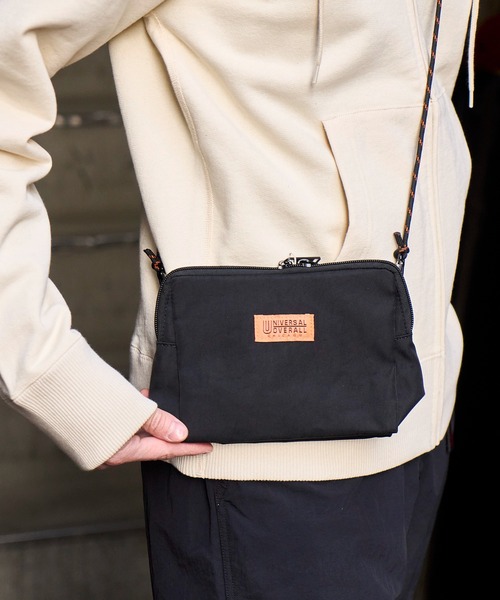 UNIVERSAL OVERALL(ユニバーサルオーバーオール)の「【UNIVERSAL OVERALL】デルタサコッチ(ショルダーバッグ・メンズ・カーキ/ブラック/ベージュ/グリーン/その他/グレイッシュブルー/チャコールグレー/アイボリー/オレンジ/ネイビー/ライトグリーン・FREE)」の21枚目の写真