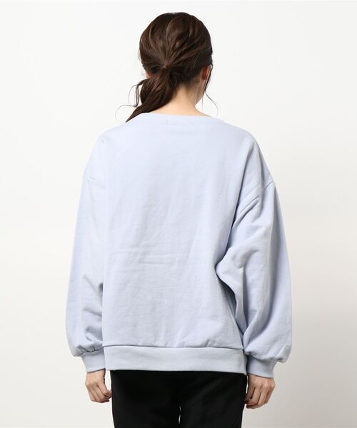 Heather（ヘザー）の「カレッジロゴスウェット_934961（スウェット・レディース・ホワイト/ブラック/ブルー系その他/ベージュ・FREE）」の10枚目の写真