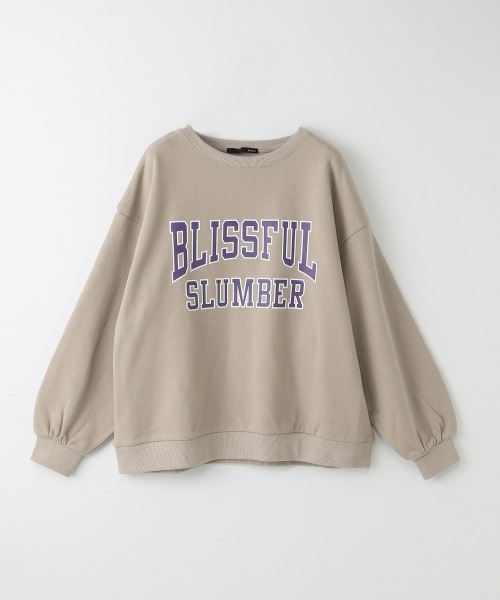 Heather（ヘザー）の「カレッジロゴスウェット_934961（スウェット・レディース・ホワイト/ブラック/ブルー系その他/ベージュ・FREE）」の20枚目の写真