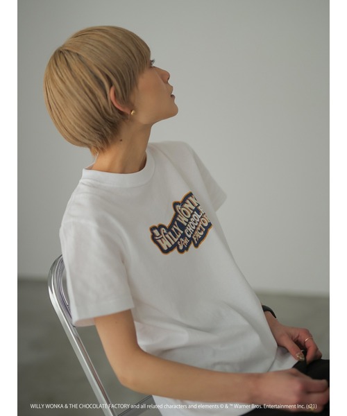 rem closet（レムクローゼット）の「【チョコレートファクトリー別注】Tシャツ（Tシャツ/カットソー・レディース・ホワイト・S）」の17枚目の写真
