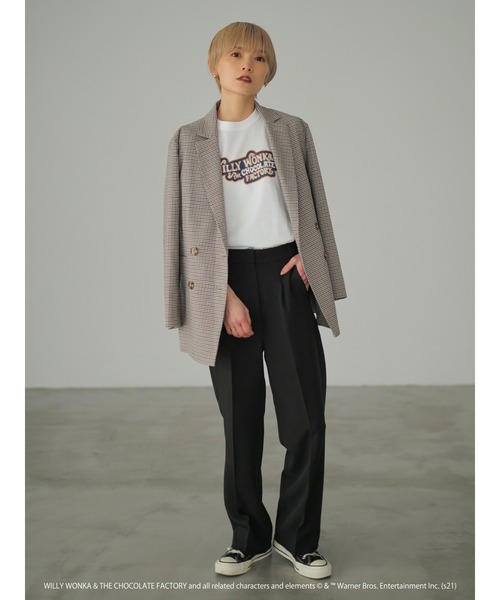 rem closet（レムクローゼット）の「【チョコレートファクトリー別注】Tシャツ（Tシャツ/カットソー・レディース・ホワイト・S）」の15枚目の写真