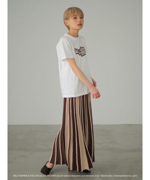 rem closet（レムクローゼット）の「【チョコレートファクトリー別注】Tシャツ（Tシャツ/カットソー・レディース・ホワイト・S）」の13枚目の写真