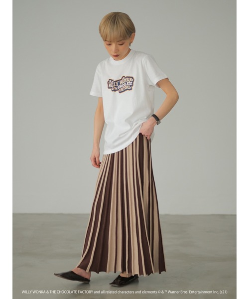 rem closet（レムクローゼット）の「【チョコレートファクトリー別注】Tシャツ（Tシャツ/カットソー・レディース・ホワイト・S）」の9枚目の写真